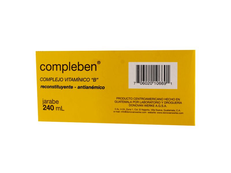 Comprar Compleben Jarabe 240 Ml | Walmart Guatemala