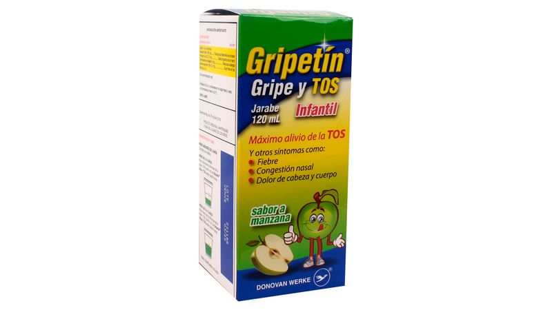 Comprar Antifripal Gripetin Gripe Y Tos Infantil Jarabe 120 ml