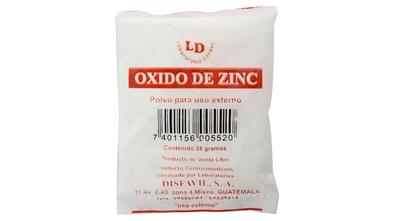 Oxido de Zinc – Green Depot Guatemala