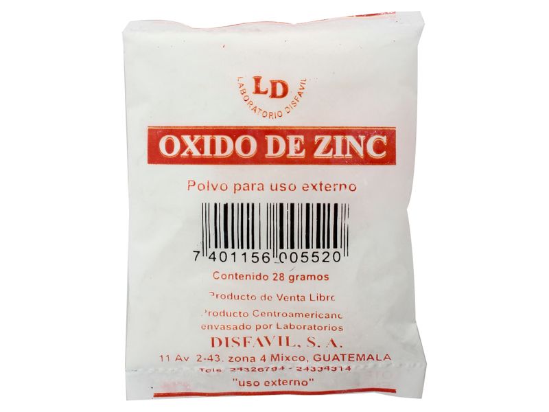 Oxyde De Zinc En Poudre - 500 Grammes - Produit Chimique Pur - Neuf