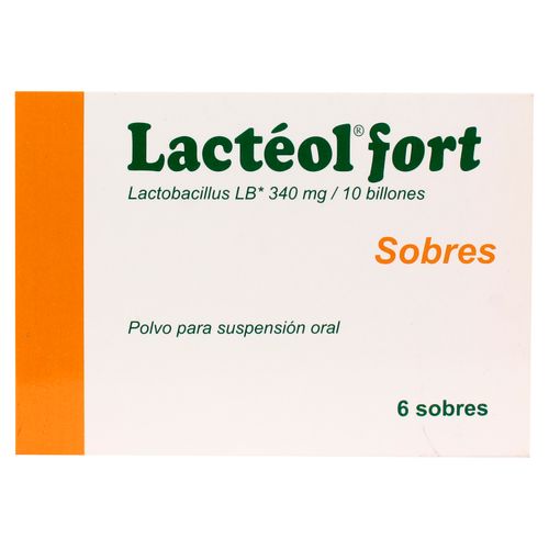 Lacteol Forte Caja X 6 Sobres