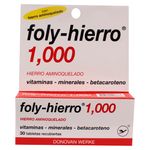 Foly-Donovan-Hierro-1000-30-Tabletas-1-13459