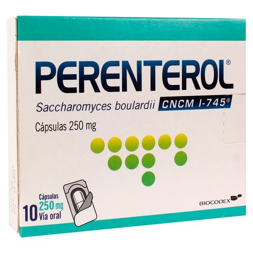Perenterol 250 Mg X 10 Capsulas