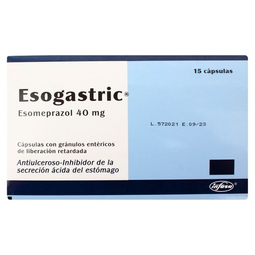 Esogastric  INFASA 40 mg. 15 Cápsulas