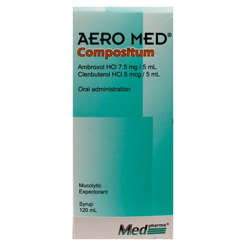 Aero Med Compuesto Jarabe 7.5/5Mcg 120 ml