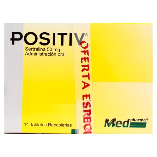 Positiv 50 Mg 30 Tabletas