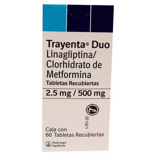 Trayenta Duo 2.5/500Mg X 60 Tabs