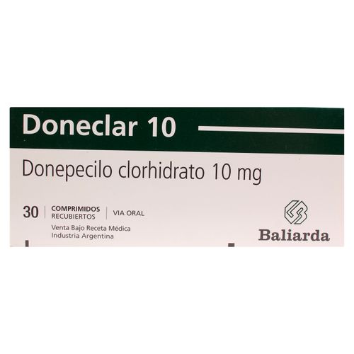 Doneclar 10Mg 30 Tabletas