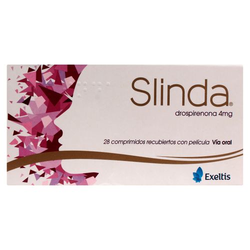 Comprimidos Slinda 4Mg - 28 comprimidos