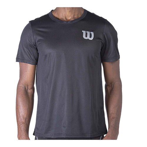 Playera  Wilson Calada   Caballero  Negro Talla Xl
