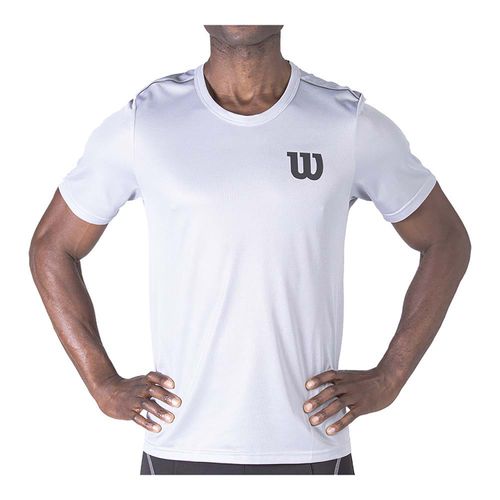 Playera  Wilson Calada   Caballero  Gris Talla S