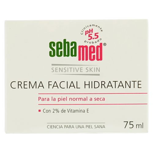 Crema Facial Sebamed  Hidratante 75Ml