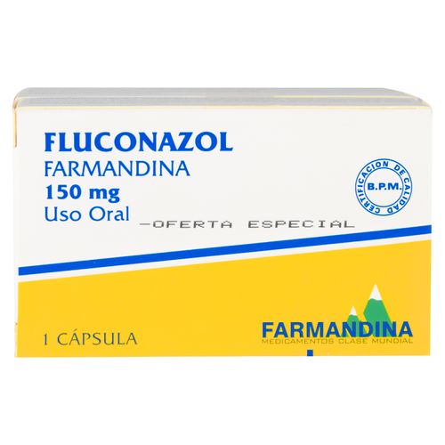 2 Pak Fluconazol Fdina 150Mg 1 Capsula