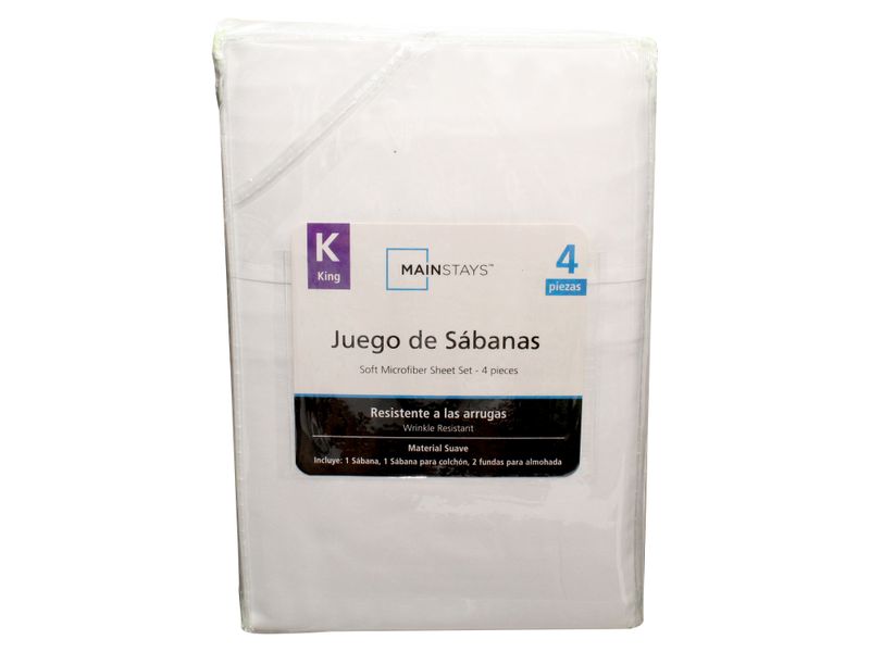 Set-De-S-banas-Mainstays-King-Color-Blanco-4-49585