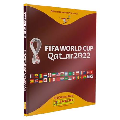 Álbum tapa dura de postales Panini Mundial de fútbol FIFA Qatar 2022 – Unidad - Pre venta