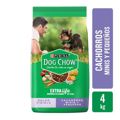 Alimento Perro Adulto marca Purina Dog Chow Minis y Pequeños -4kg