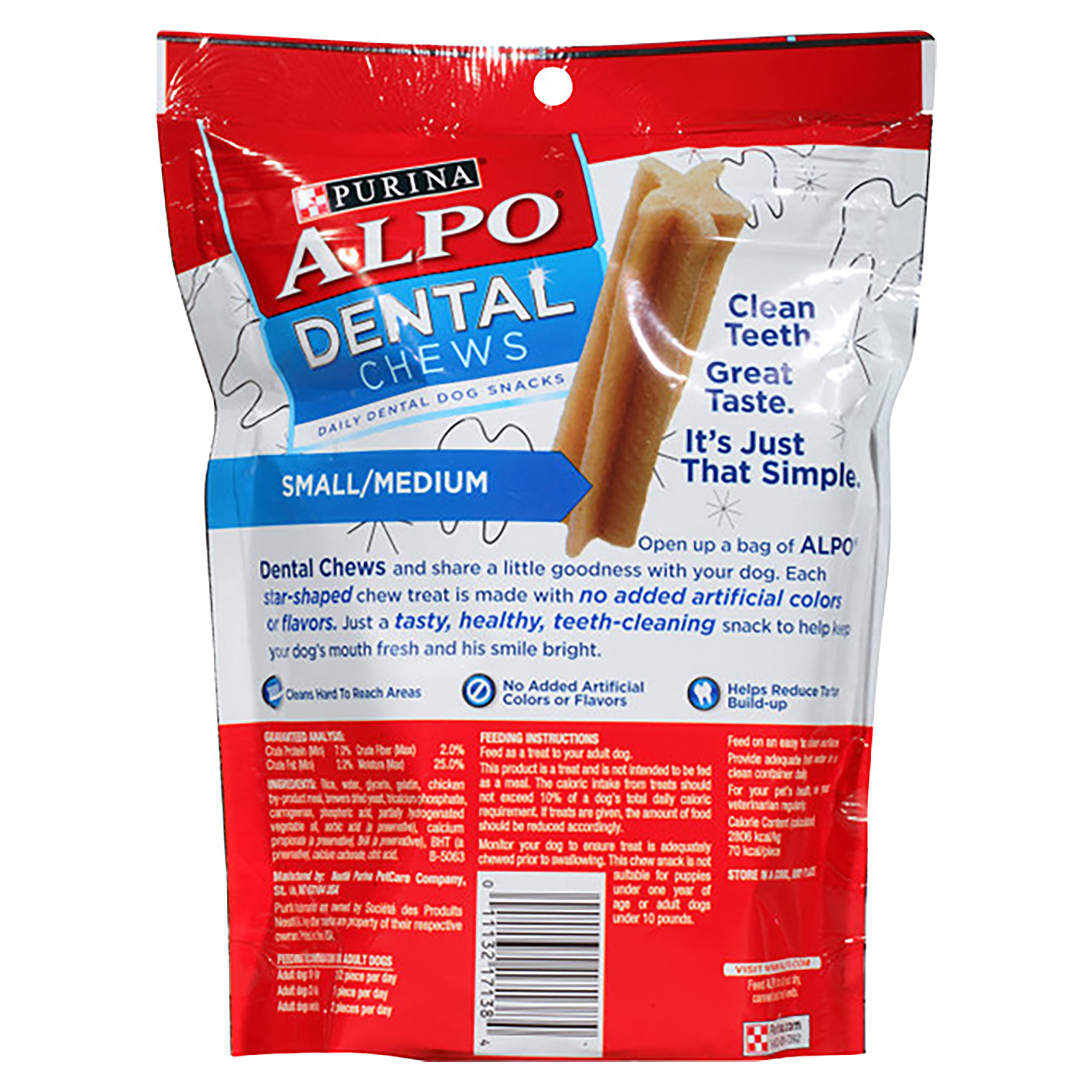 Comprar Snacks Purina Alpo Dental Chews Adultos - 248gr | Walmart Guatemala