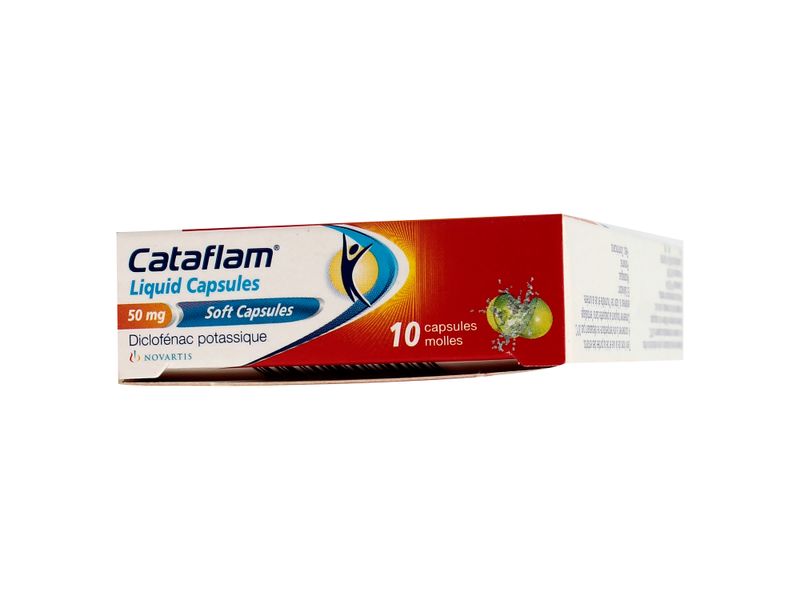 Comprar Cataflam Novartis 50Mg X 10 Capsulas Blandas | Walmart Guatemala