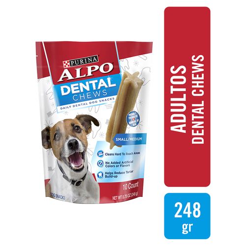 Snacks Purina Dental Chews Adultos - 248 g