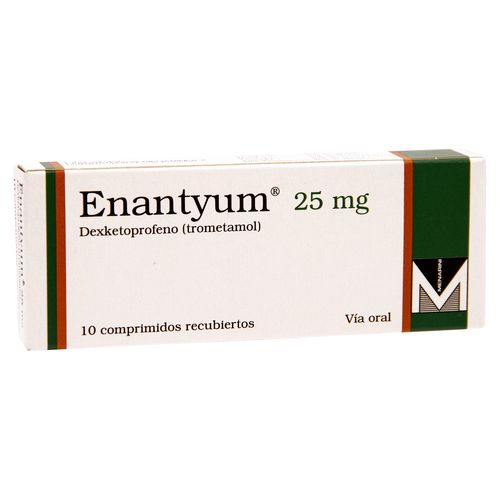 Enantyum Menarin 25 Mg 10 Comprimidos