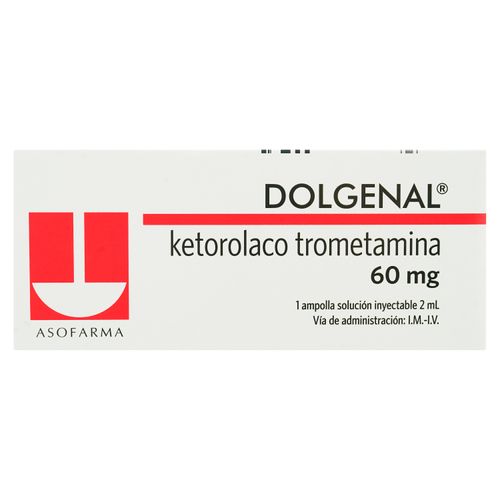 Dolgenal Asofarma 60 Mg X 1 Ampolla