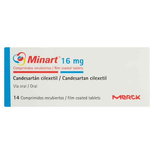 Minart Merck 16 Mg X 14 Tabletas