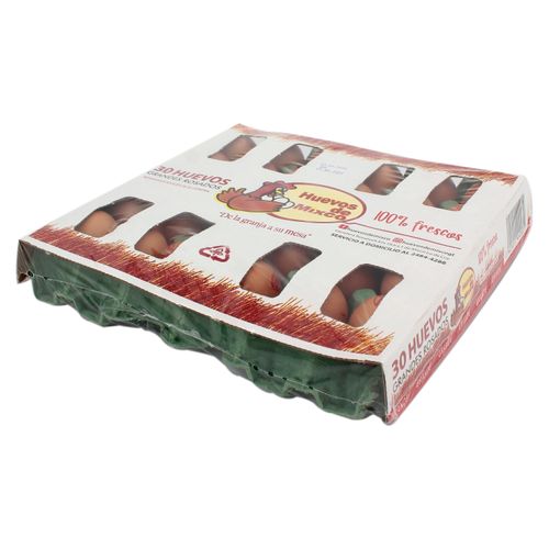 Huevo de Gallina De Mixco Marron Grande - 30 Unidades