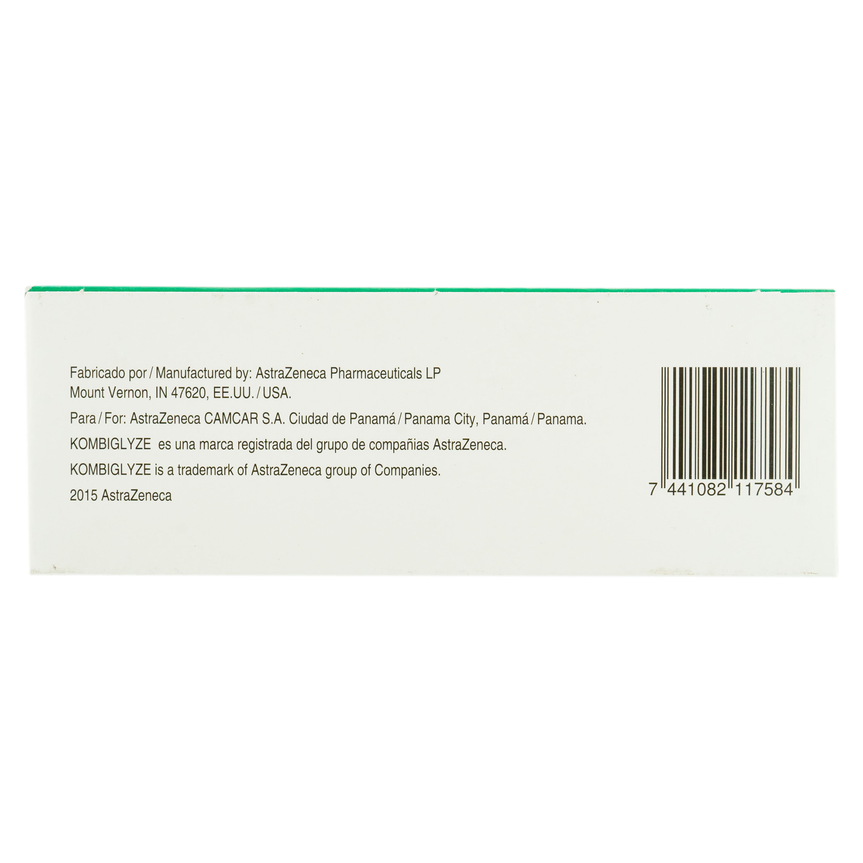 Comprar kombiglyze xr astra zeneca 5 1000 mg x 28 tabletas walmart