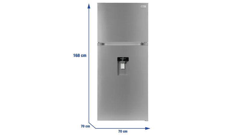 Comprar Refrigerador No Frost Oster, Silver, Inverter Con Luz Interna Led,  Dispensador De Hielo Twist Y Dispensador De Agua - 14 Pies Cúbicos