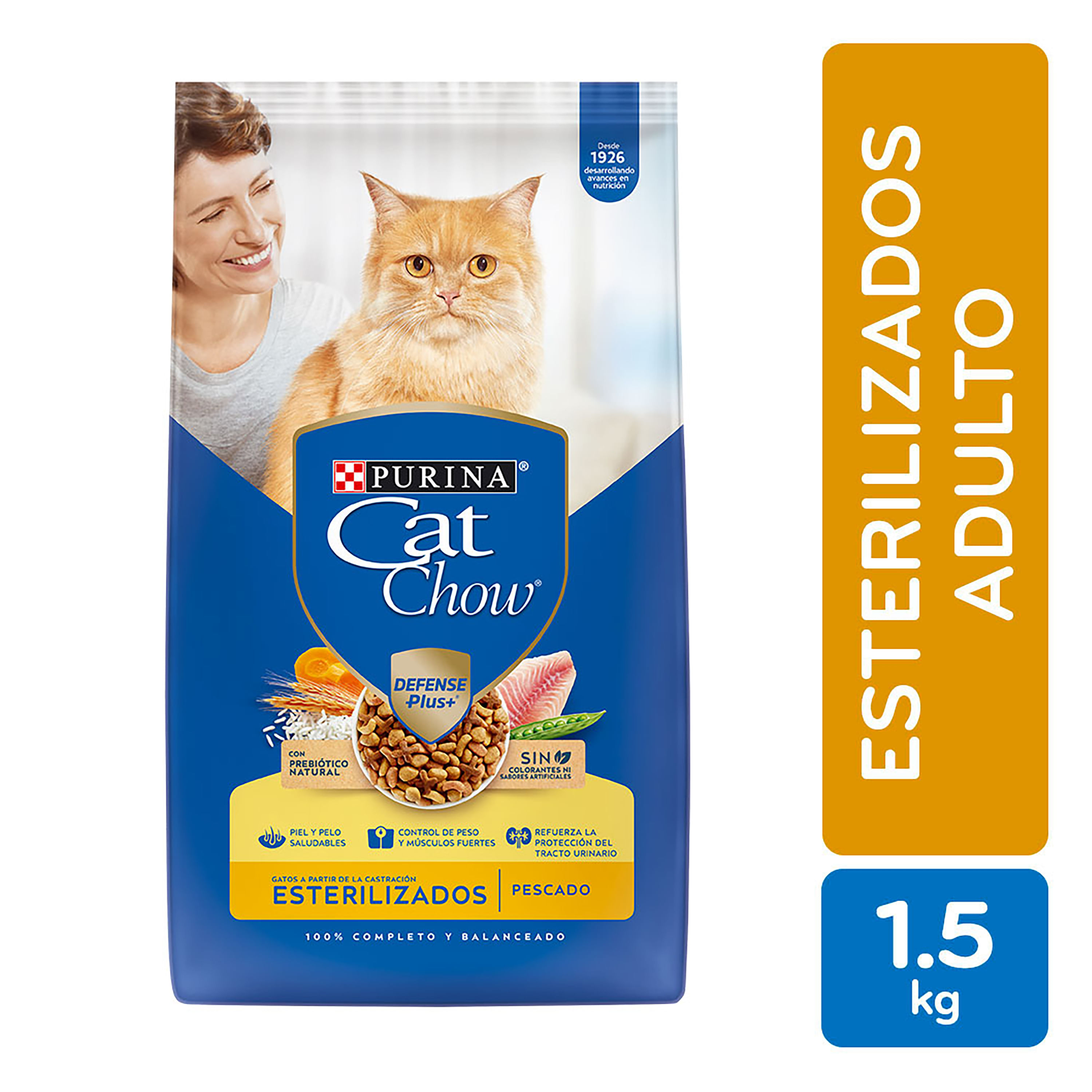 Cuyo Ir a caminar segunda mano Comprar Alimento Seco Gato marca Purina Cat Chow Esterilizados -1.5kg |  Walmart Guatemala