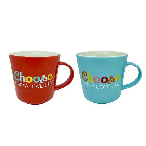 Taza  Mainstays 540Ml Ceramica  Decorada  Modelo Wmca21-S01