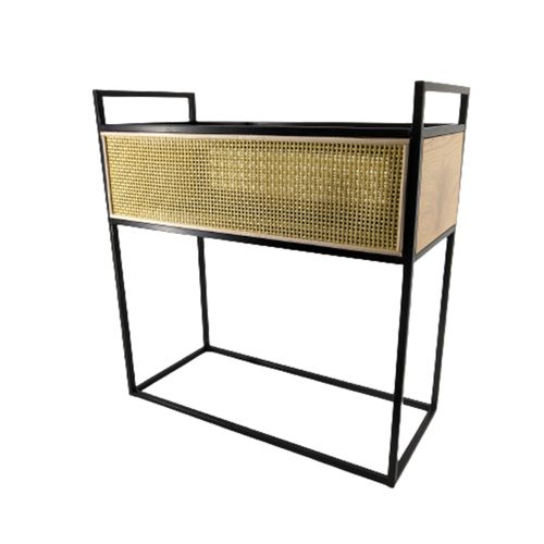 Porta Maceta Mainstays De Madera Rectangular