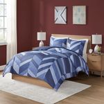 Edred-n-Mainstays-Dise-o-Seersucker-reversible-Tama-o-Full-Queen-3-Piezas-Color-Azul-Modelo-WMCE10-351-1-49717