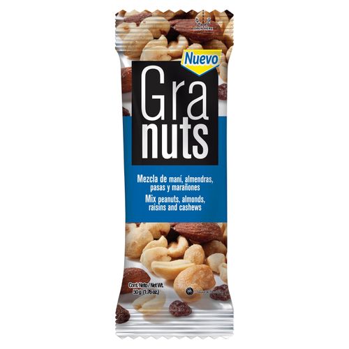 Semillas Granuts Mezcla Nueces - 50gr
