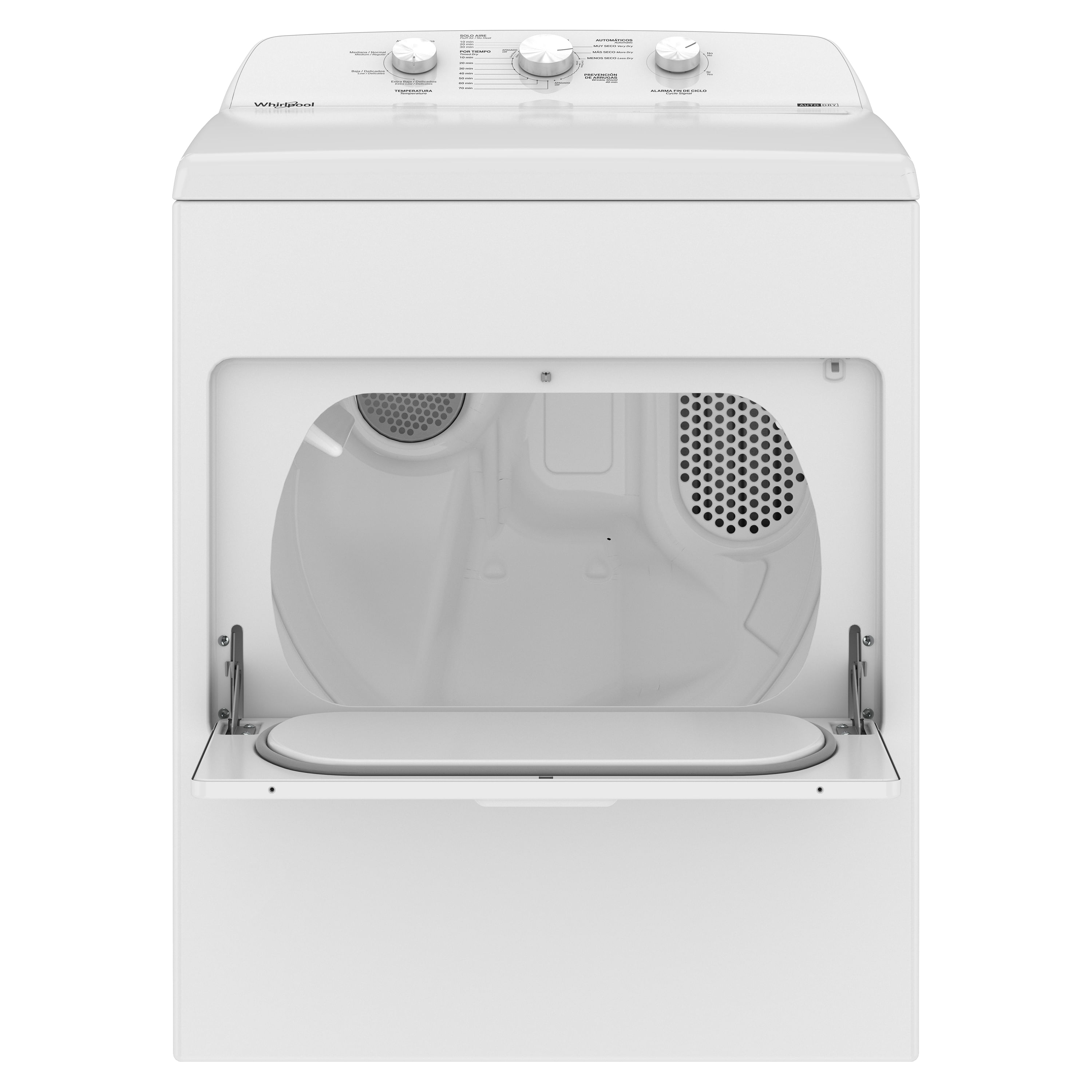 Comprar Secadora Marca Whirlpool Carga Superior Eléctrica 18kgs sistema  AutoDry Color Blanco | WalmartGuatemala