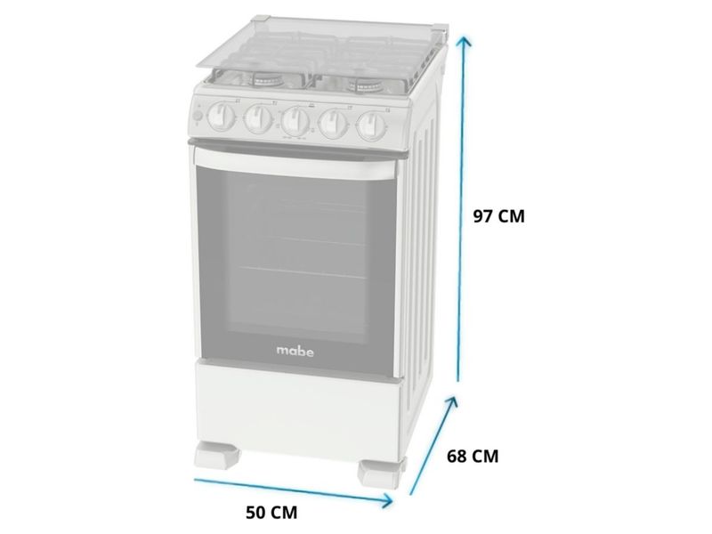 Cocina-Gas-Mabe-Silver-20-P-7-14883