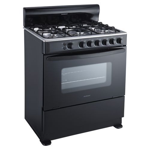 Cocina A Gas Durabrand Negra - 30Plg