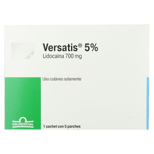 Versatis Grunenthal 5% X5 Parche