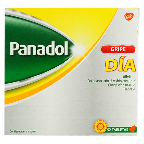 Panadol Gripe Dia X52 Tab