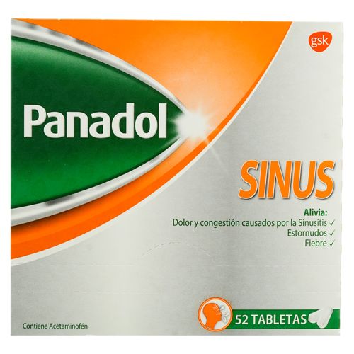 Antigripal Panadol Sínusítis - Precio Indicado Por Unidad -