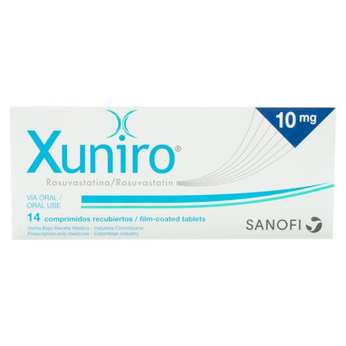 Xuniro 10Mg X14 Comp