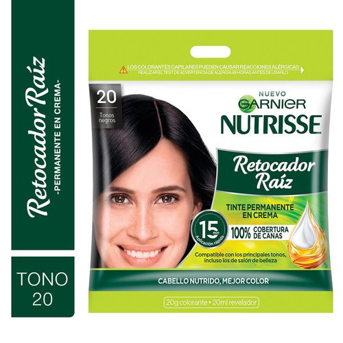 Tinte De Cabello En Crema Garnier Nutrisse Retocador Raiz 2.0