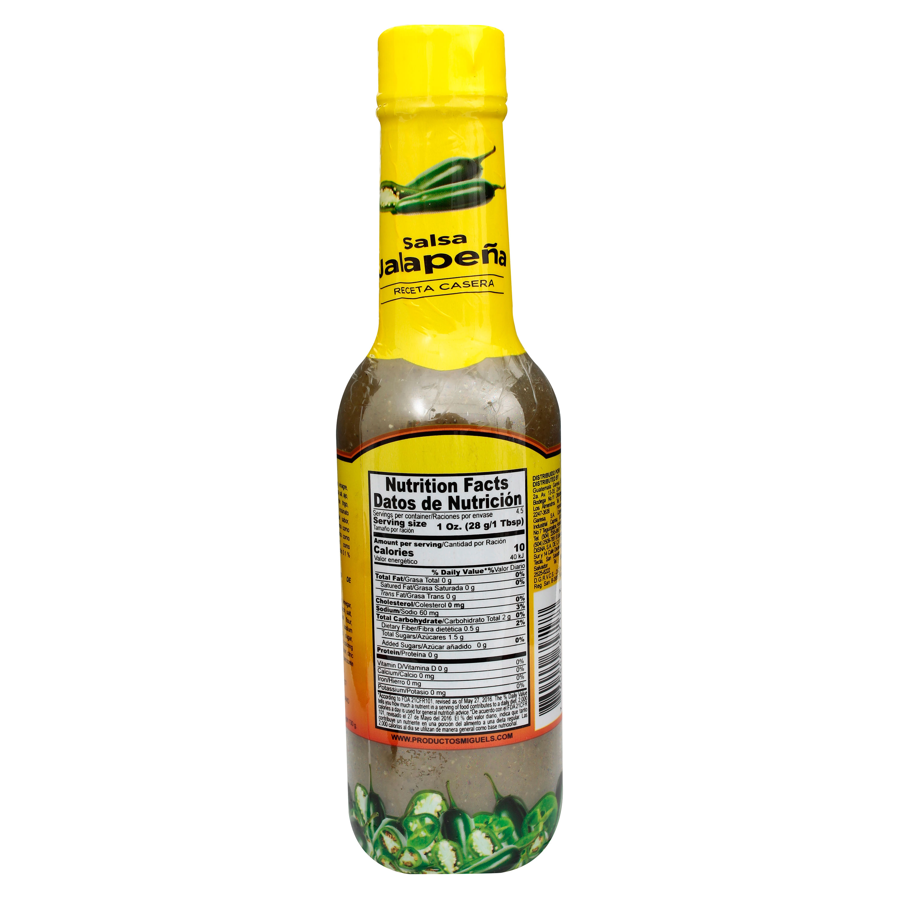 Comprar Salsa Miguels Picante Jalapeño - 130gr | Walmart Guatemala