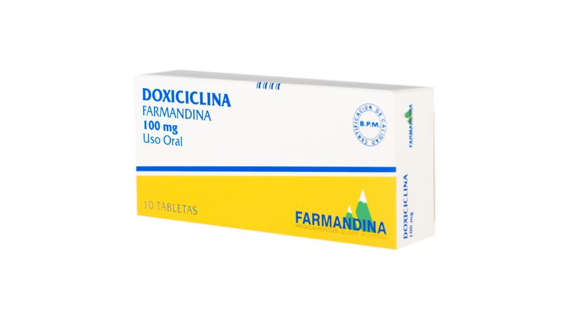 precio de la doxiciclina de 100mg