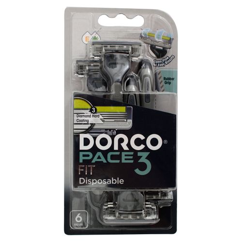 Rasuradora Dorco Pace3 Desechable 4 Unidades