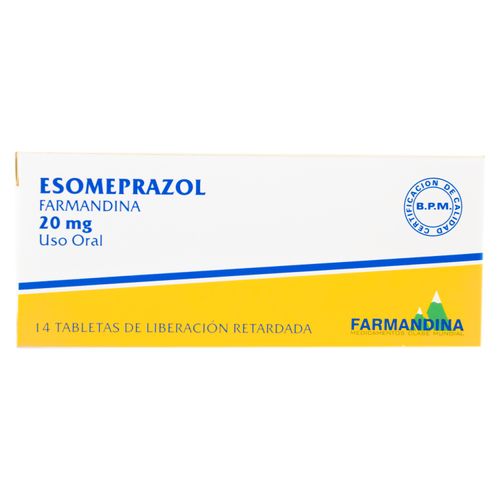 Esomeprazol Fdina 20Mg 14 Tabletas