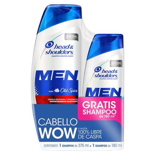 Shampoo 180 Old Spice H&S 555Ml