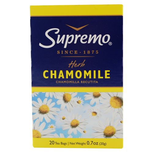 Té Supremo Sabor A Manzanilla - 20 g
