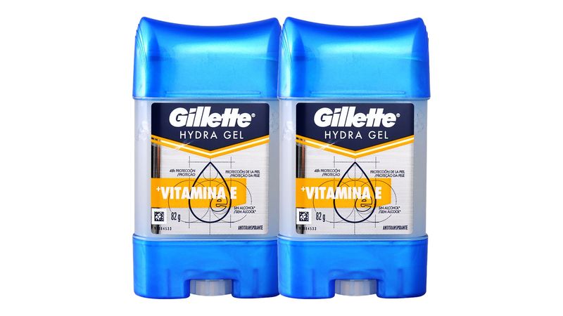 Comprar 2 Pack Desodorante Gillette Hydra Gel Vitamina E -82Gr, Walmart  Guatemala - Maxi Despensa