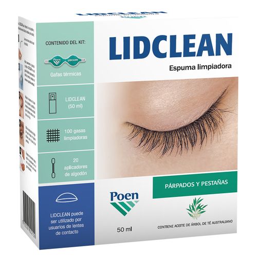 Espuma Limpiadora Lidclean 50 ml